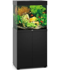 JUWEL® AQUARIUM Kombination Lido 120 LED Inkl. Starter-Set, Ca. B61/H131/T41 Cm -KERBL Store 1907187 WE FS 001 Juwel120LidoSchwarz