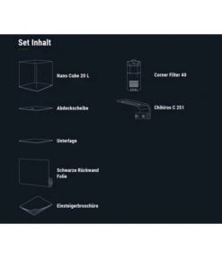DENNERLE Nano Cube Basic Version 2022 -KERBL Store 2010973 WE DE 002 DennerleAquaNanoCubeBasic20lKarton