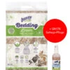 Bunny® NATURE Einstreu Bedding Linum, 35 L + GRATIS Gehege-Pflege Alles Klärchen, 100 Ml -KERBL Store 2038933 WE FS 001 BunnyBeddingLinumGratisGehegepflegeneu