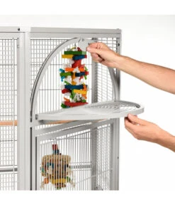 Montana Vogelvoliere Denver II, Platinum -KERBL Store 3039476 WE DE 001 NEUPPVoliereDenver2Platinum