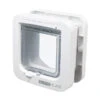 SureFlap Katzenklappe Mit Mikrochiperkennung, 21 X 21 Cm -KERBL Store 3129640 WE FS 001 TrixieSureFlapFreilauftuerweiss