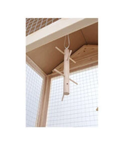 BIRD DREAM Vogelvoliere Mit Bitumen-Dach -KERBL Store 3190477 WE D 001 HolzvolieremitBitumenDach