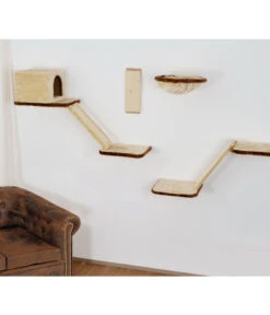 Silvio Design Katzen-Kletterwand, 8-teilig