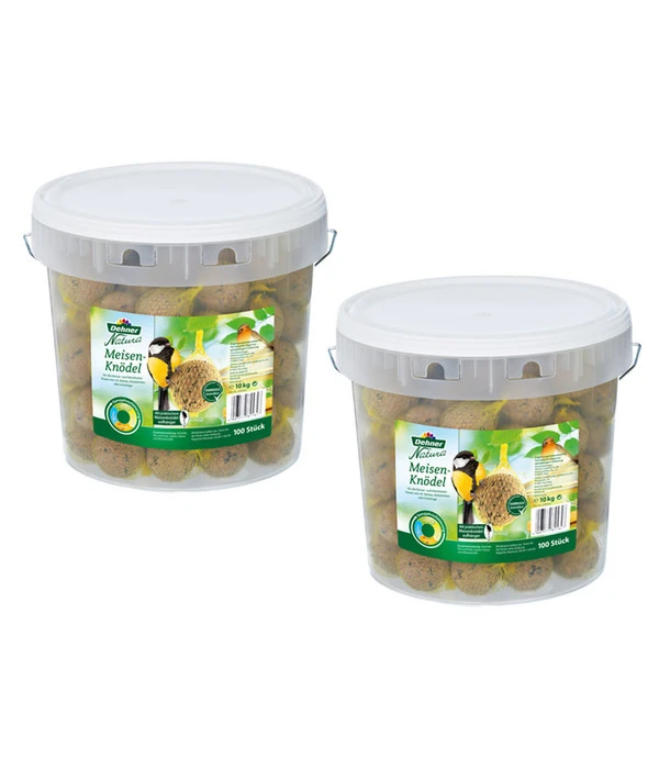 Dehner Natura Wildvogelfutter Meisen-Knödel, Mit Netz, 2 X 100 Stk. Je 100 G 3 Dehner Natura Wildvogelfutter Meisen-Knödel, Mit Netz, 2 X 100 Stk. Je 100 G