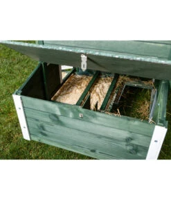 Dehner Hühnerstall Happy Farm Happy Hen, Ca. B213,5/H122/T91,5 Cm -KERBL Store 3274834 WE D 004 DehnerHuehnerstallHappyHengruen