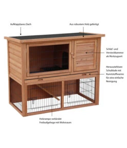 Dehner Nagerheim Barney, Ca. B112/H92/T60 Cm -KERBL Store 3862331 WE IG 003 DehnerNagerheimBarneyMG