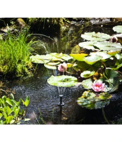 Esotec Solarpumpe Palermo LED Für Den Gartenteich -KERBL Store 3923687 BildM 002 EsotecGartenteichSolarpumpePalermoLedSolarpumpensyPalermoLed