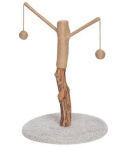 Dehner Premium Lovely Natur-Kratzbaum Auspowern & Ausspannen