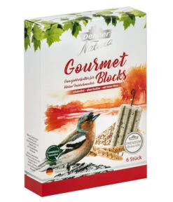 Dehner Natura Premium Wildvogelfutter Gourmet Blocks 5er Mix -KERBL Store 4206918 WE FS 001 DehnerNaturaWildvogelfutterGourmetBlocksHirse