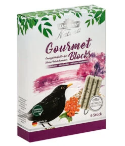 Dehner Natura Premium Wildvogelfutter Gourmet Blocks 5er Mix -KERBL Store 4206926 WE FS 001 DehnerNaturaWildvogelfutterGourmetBlocksVogelbeeren 1