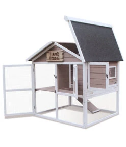 Dehner Nagerheim Happy Home Castel, Braun, Ca. B106/H108/T103 Cm -KERBL Store 4261574 WE DE 005 Dehner HappyHomeNagerheimCastel