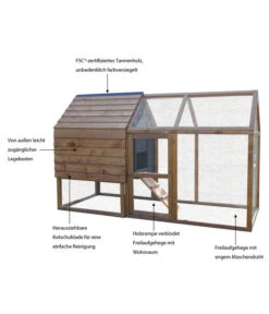 Dehner Hühnerstall Megi, Ca. B199/H122/T76 Cm 17 Dehner Hühnerstall Megi, Ca. B199/H122/T76 Cm -KERBL Store 4287520 WE IG 001 Dehner Huehnerstall Megi