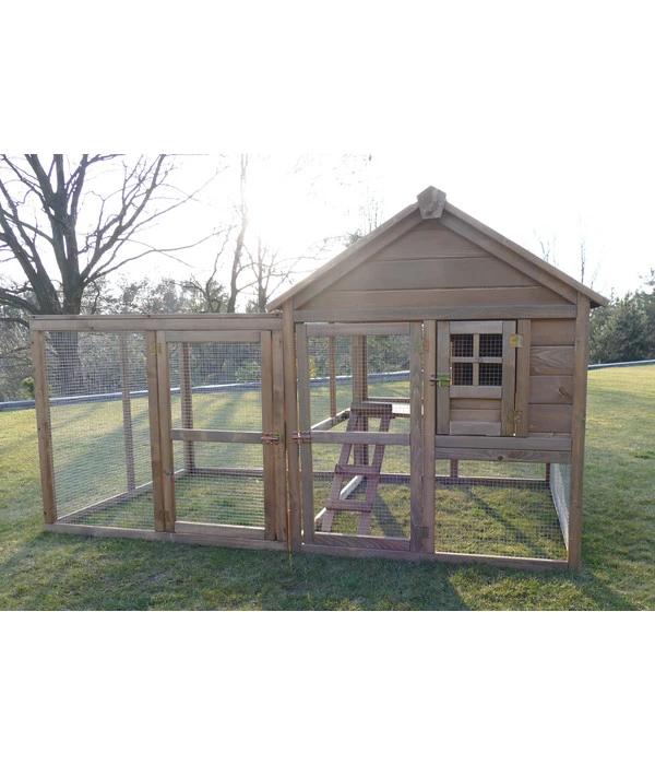 Dehner Hühnerstall Mondalay, Ca. B203/H122/T153 Cm 4 Dehner Hühnerstall Mondalay, Ca. B203/H122/T153 Cm – Bild 2