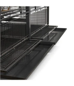 Montana Vogelvoliere Arkansas II, Ca. B204/H194/T100 Cm -KERBL Store 4315495 WE DE 006 NEU PP VoliereArkansasDunkelgrauHoehe194cm