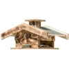 Dehner Natura Futterhaus Arber Mit Silo -KERBL Store 4367884 WE FS 001 DehnerNaturaVogelfutterhausAber