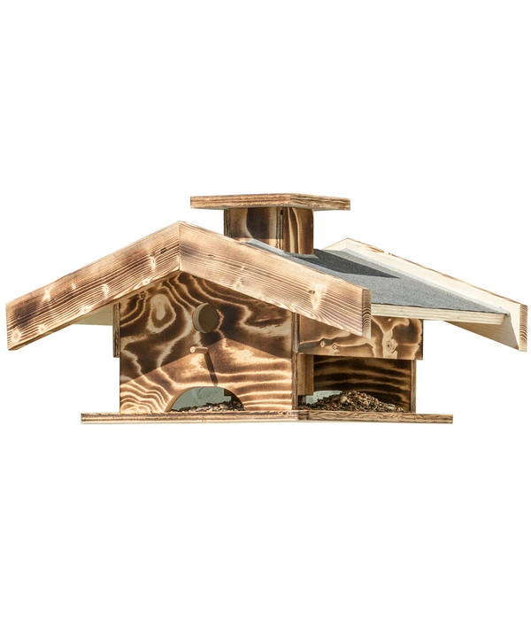 Dehner Natura Futterhaus Arber Mit Silo 3 Dehner Natura Futterhaus Arber Mit Silo