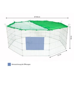 Dehner Freilaufgehege Magnus, Ca. B57/H56 Cm 9 Dehner Freilaufgehege Magnus, Ca. B57/H56 Cm -KERBL Store 4422994 WE BG 001 DehnerMarkenqualitaetFreilaufgehegeMagnusneu