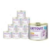KATTOVIT Feline Diet Nassfutter Für Katzen Sensitive, 12 X 185 G -KERBL Store 4494498 WE FS 001 KattovitKNDSensitiveHuhn12x185g