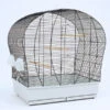 Skyline Vogelkäfig Patricia -KERBL Store 4497129 WE FS 001 SkylineVogelkaefigPatriciaSchwarzHellgrau