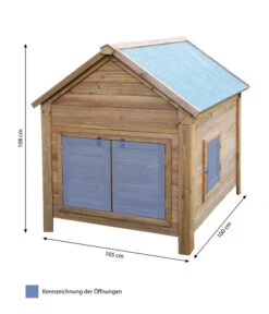 KERBL Kleintierstall, Ca. B105/H108/T100 Cm -KERBL Store 5045851 WE BG 001 Kerbl KleintierstallMG