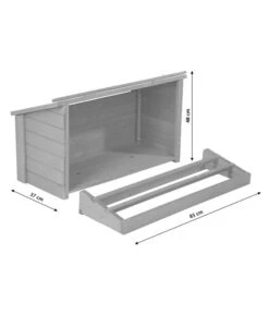 KERBL Legenest, Ca. B85/H48/T37 Cm -KERBL Store 5046503 WE BG 001 KERBLLegenest