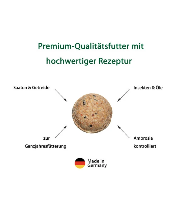 Dehner Natura Insekten-Knödel 8 Dehner Natura Insekten-Knödel – Bild 6