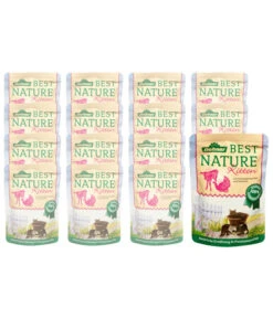 Dehner Best Nature Nassfutter Für Katzen Kitten, 16 X 85 G