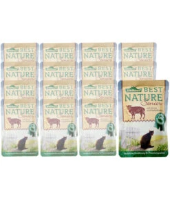 Dehner Best Nature Nassfutter Für Katzen Senior, 16 X 85 G