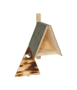 Dehner Natura Nistkasten -KERBL Store 601310 MA FS 002 DehnerNaturaNistkastenfuerVoegelEinfluglochDurchmesser32mmca20x20x15cmHolz