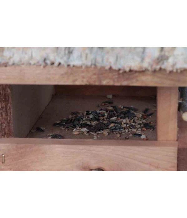 Siena Garden Vogelhaus Almhütte, Braun, Ca. B40/H18/T20 Cm 6 Siena Garden Vogelhaus Almhütte, Braun, Ca. B40/H18/T20 Cm – Bild 4