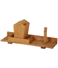 Siena Garden Vogelhaus Balkonfuttersilo, Braun/grün, Ca. B40/H20/T15 Cm 9 Siena Garden Vogelhaus Balkonfuttersilo, Braun/grün, Ca. B40/H20/T15 Cm -KERBL Store 6601447 WE DE 001 GautzschWVFutterstelle