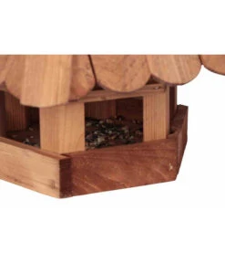 Siena Garden Vogelhaus Feldlerche, Braun, Ca. B35/H37/T31 Cm -KERBL Store 6601496 WE DE 001 GautzschVogelhausFeldlerche