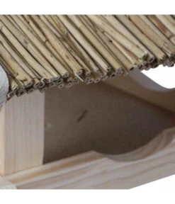 Siena Garden Vogelhaus Steinkauz, Braun, Ca. B46/H21/T43 Cm -KERBL Store 6601512 WE DE 002 GautzschVogelhausSteinkauz