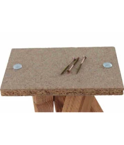 Siena Garden Vogelhausständer Leo, Braun, Ca. B16/H116/T16 Cm -KERBL Store 6601660 WE DE 002 GautzschVogelhausstaenderLeo