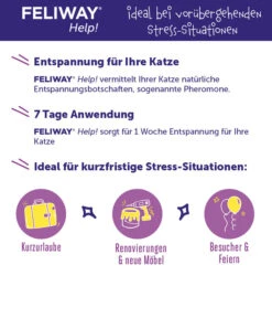 FELIWAY® Help Nachfüllkartusche, 3er Set -KERBL Store 6607535 WE DE 002 NEUCevaFeliwayHelpStarterSetNF