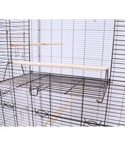 Skyline Vogelkäfig Loretto XXL, Ca. B118/H175/T75 Cm -KERBL Store 6650121 WE DE 002 SkyVHLorettoXXLSchwarzWeiss