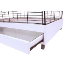 Skyline Vogelkäfig Loretto XXL, Ca. B118/H175/T75 Cm -KERBL Store 6650121 WE DE 003 SkyVHLorettoXXLSchwarzWeiss