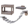 Dobar Petlife Katzenmöbelset, Inkl. Leiter, Höhle Und Liegefläche -KERBL Store 6689731 WE FS 001 DobarKatzenmoebelSetLeiterHoehleLiegeplatz