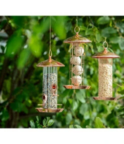 Dehner Natura Meisenknödelsäule Joelle -KERBL Store 6733745 6735765 6735773 WE M 001 NaturaKupferFutteraeule