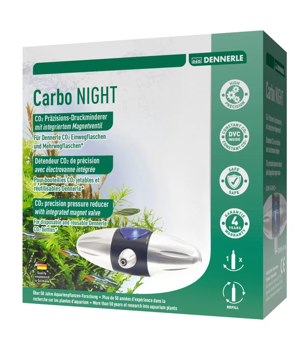 DENNERLE CO2-Technikzubehör CO2 Präzisons-Druckminderer CarboNIGHT 3 DENNERLE CO2-Technikzubehör CO2 Präzisons-Druckminderer CarboNIGHT