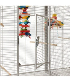 Montana Vogelvoliere Anbausatz Für Madeira Double -KERBL Store 6811509 WE D 002 PPVogelkaefigNewMadeiraDoubleAnbauKitPlatinum