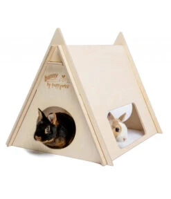 Bunny® NATURE By Puppijames Kleintierhaus Zeltbett, Ca. B60/H46/T47 Cm