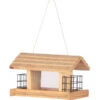 Dehner Natura Futterhaus Aosta, Ca. B28/H17,5/T19 Cm -KERBL Store 6818769 WE FS 001 NWildvogelFutterhausAosta