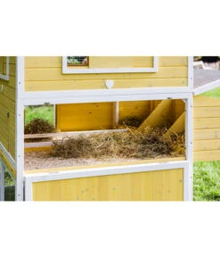 Dehner Hühnerstall Happy Farm Miami, Gelb, Ca. B337/H158,5/T145,8 Cm -KERBL Store 6897169 WE DE 005 DehnerMarkenqualitaetHuehnerstallMiami