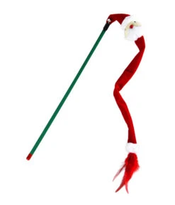 Dehner Lieblinge Weihnachts-Katzenspielzeug-Set Spielangel -KERBL Store 6899660 WE FS 001 DLKSpzSpielangelSantaClause