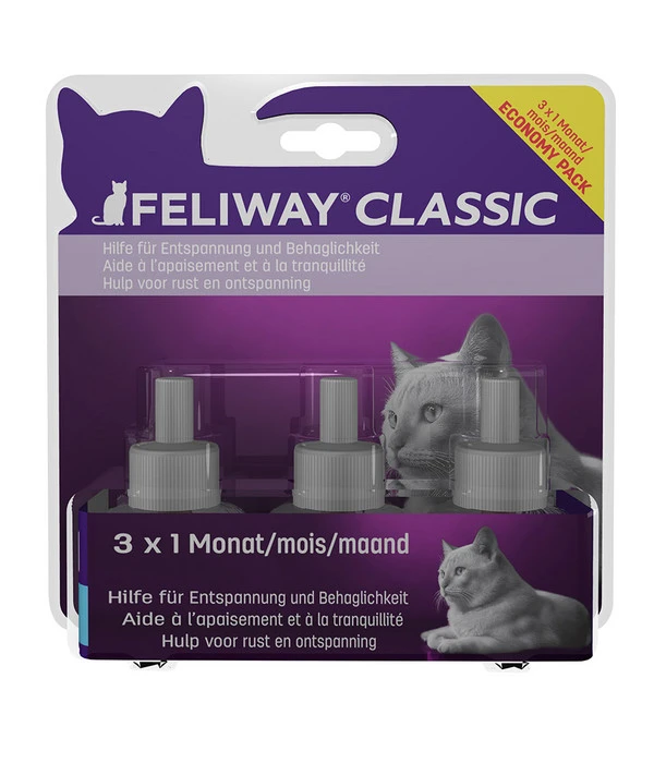 FELIWAY® Classic Nachfüllflakon, 3er Set