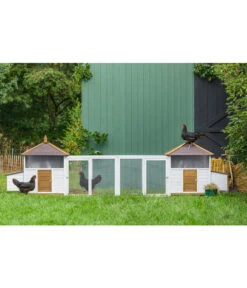 Dehner Freilauf Florenz, Weiß, Ca. B102/H80/T74 Cm 14 Dehner Freilauf Florenz, Weiß, Ca. B102/H80/T74 Cm -KERBL Store 6919625 6919609 6919617 WE MO 001 DehnerMarkenqualitaetHuehnerstallFlorenzFreigehege