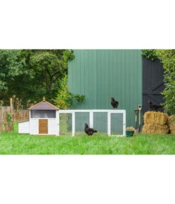 Dehner Freilauf Florenz, Weiß, Ca. B102/H80/T74 Cm 15 Dehner Freilauf Florenz, Weiß, Ca. B102/H80/T74 Cm -KERBL Store 6919625 6919609 6919617 WE MO 006 DehnerMarkenqualitaetHuehnerstallFlorenzFreigehege