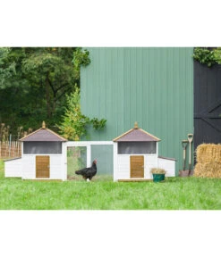 Dehner Freilauf Florenz, Weiß, Ca. B102/H80/T74 Cm 13 Dehner Freilauf Florenz, Weiß, Ca. B102/H80/T74 Cm -KERBL Store 6919625 6919609 6919617 WE MO 014 DehnerMarkenqualitaetHuehnerstallFlorenzFreigehege