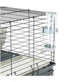 Ferplast Nagerheim Rabbit 120 Tris, Grau, Ca. B118/H166/T58 Cm -KERBL Store 6953178 WE DE 006 FerplastNagerKRabbit120TrisM